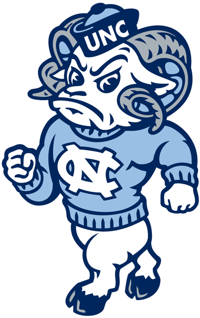 North Carolina Tar Heels 1999-2014 Secondary Logo v2 DIY iron on transfer (heat transfer)
